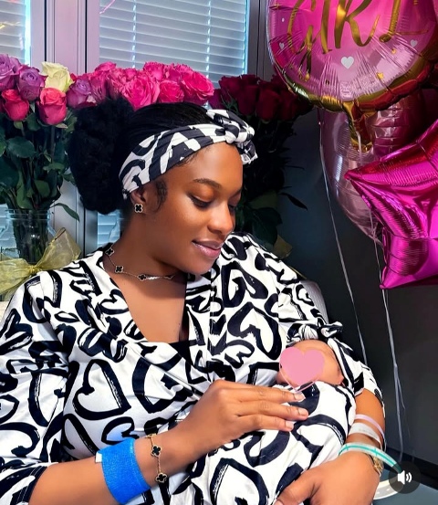 Chika Ike blessed with a baby