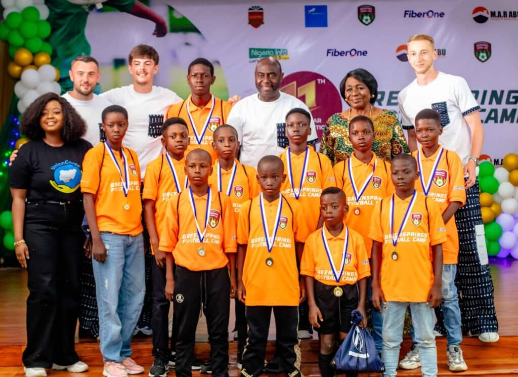 Union Bank’s Edu360 initiative fuels future stars at Greensprings Football Academy