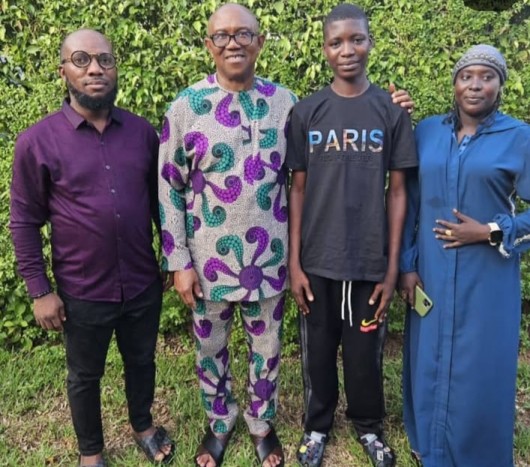 Peter Obi meets convoy stopper after acquittal