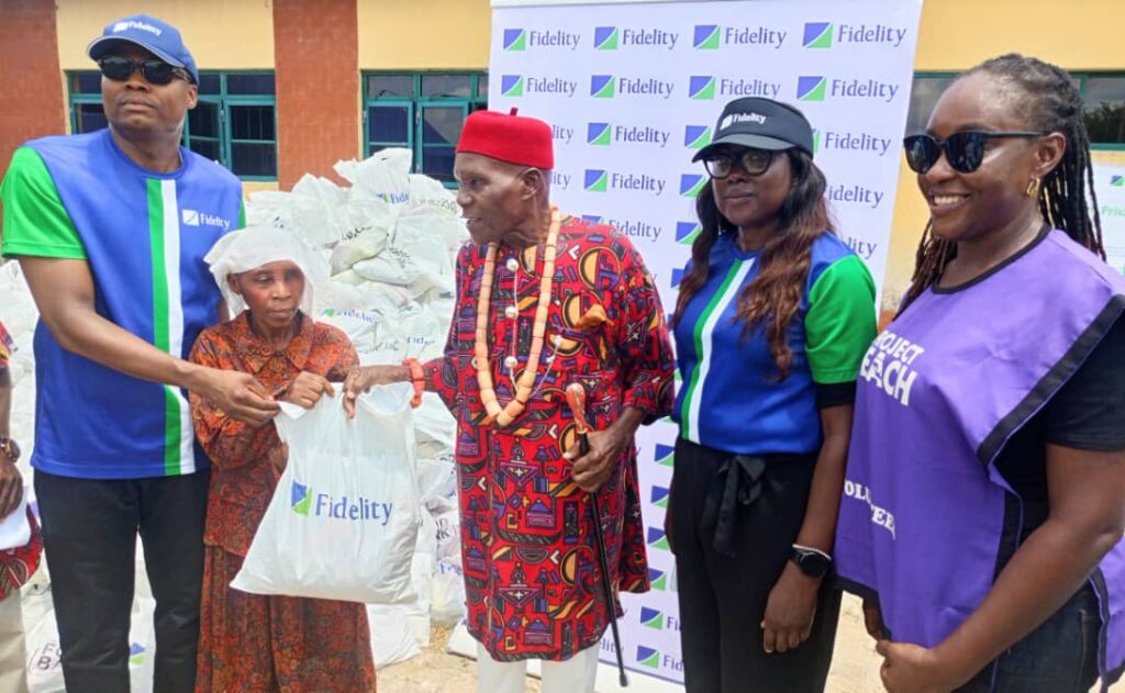Fidelity food bank lands in Rivers state
