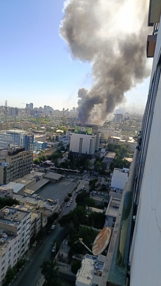 Israel hits 40 military targets, attack helicopters in Iran