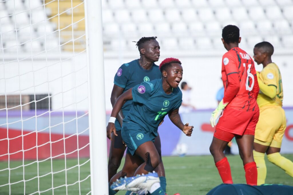 Nigeria defeats South Africa to reach 10th Women AFCON Final Super Falcons in AFCON finals