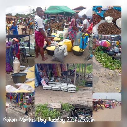 Kokori market day