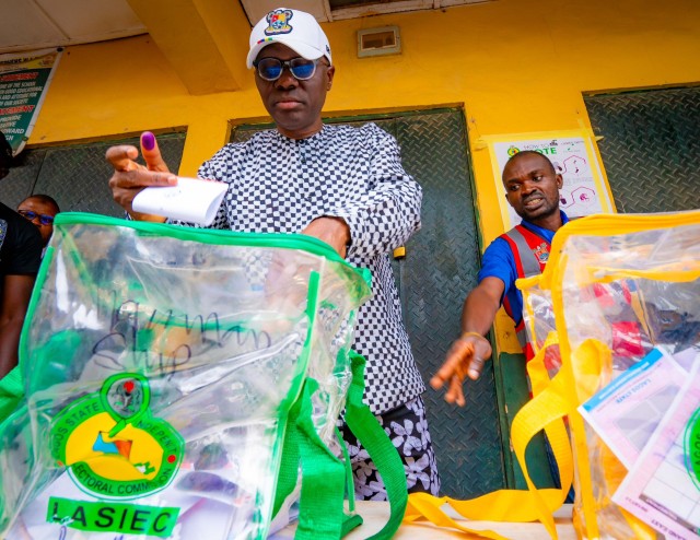 Sanwo-Olu hails LASIEC over peaceful poll, efficiency