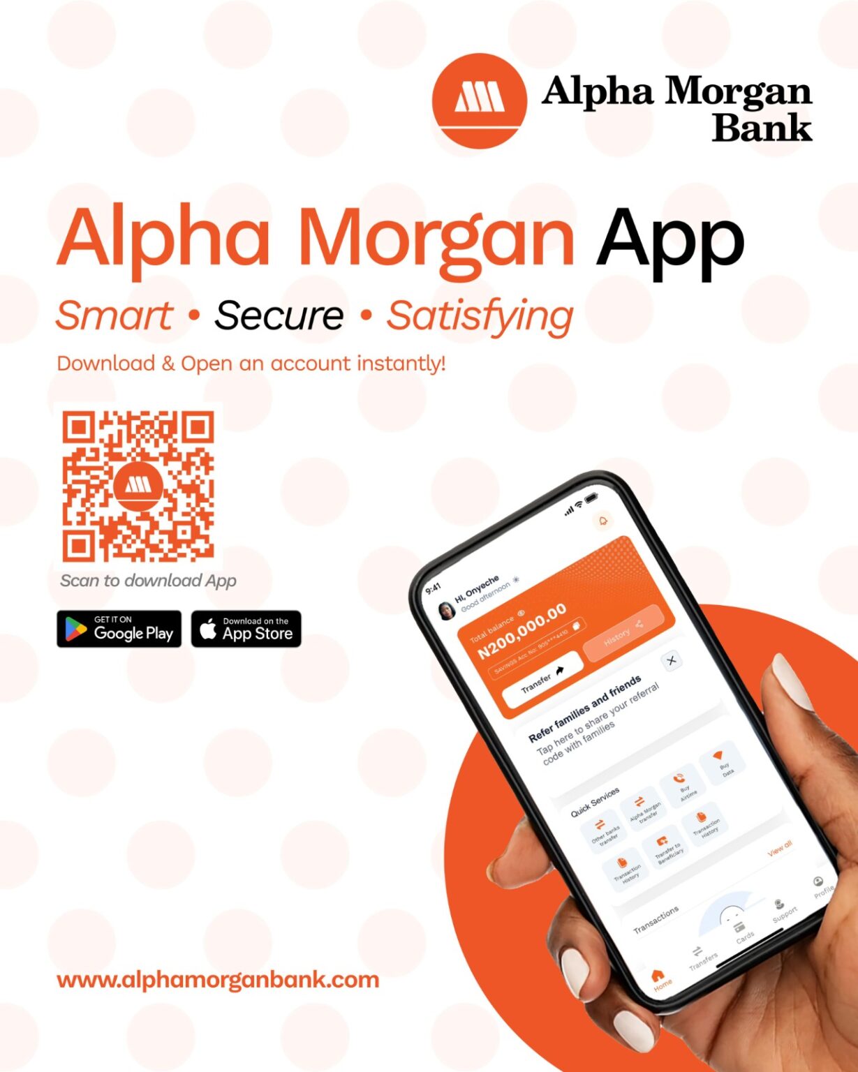 Alpha Morgan Bank rolls out Mobile App for Android & iOS