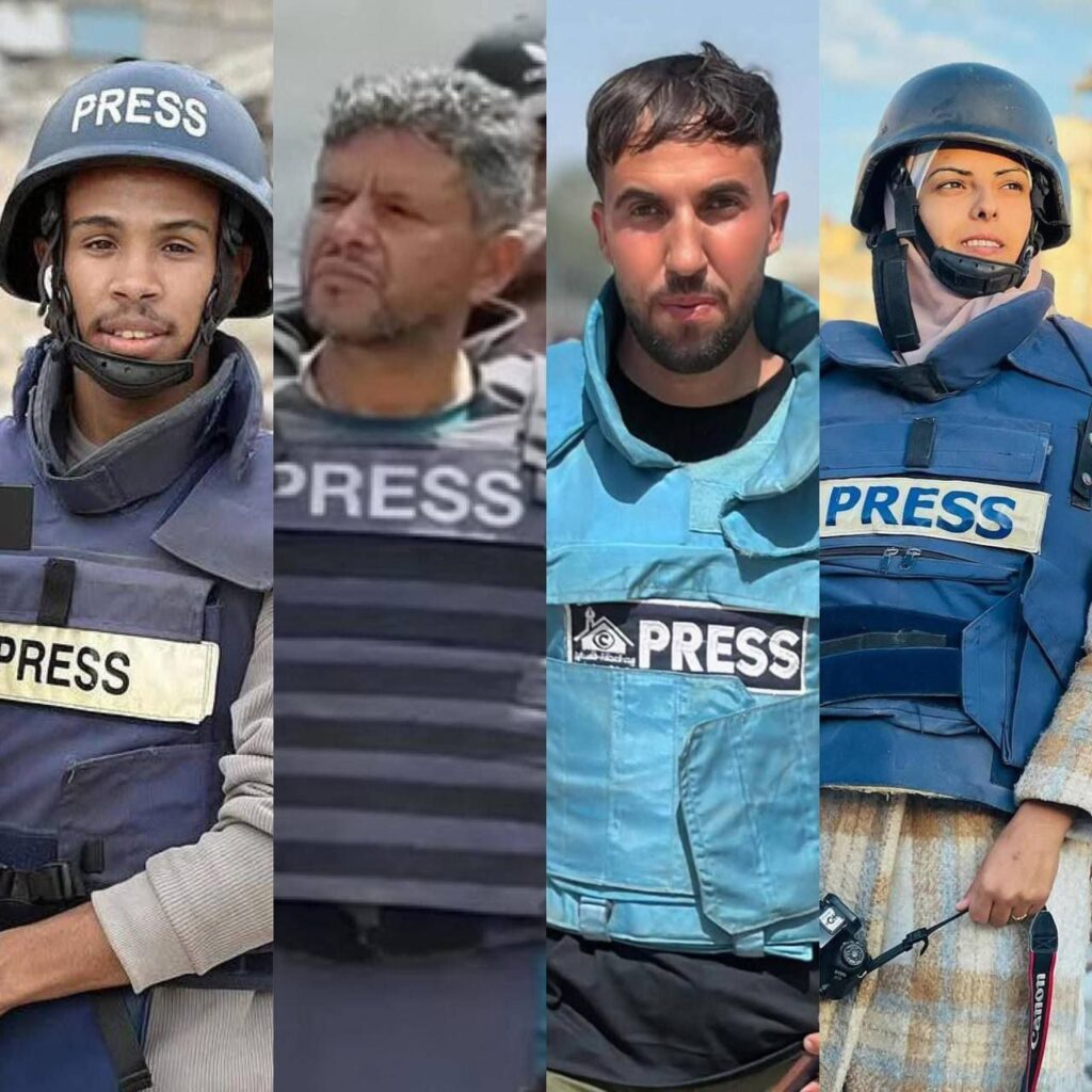 Netanyahu's Israel murders journalists in Gaza, Palestine