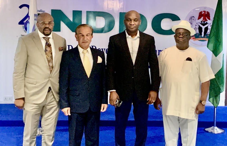 NDDC boss assures of continuous support universities Wigwe University at NDDC Headquarters