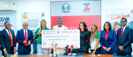 Rousing reception for the D'Tigress at Zenith Bank