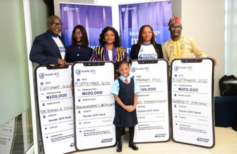 Stanbic IBTC Bank celebrates 70 loyal customers in the Reward4Saving Promo 4.0