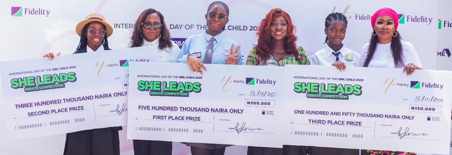FIDELITY BANK Celebrates International Day of the Girl Child With Debate Showcase