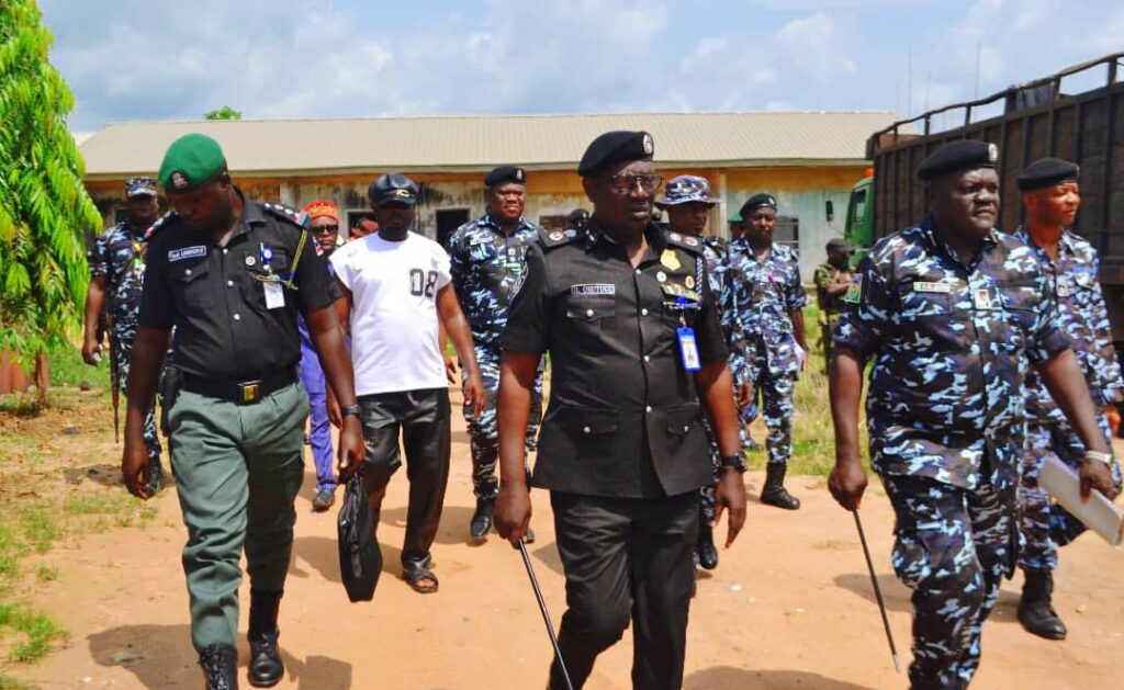 ANAMBRA CP Orutugu Warns Local Vigilantes Against Election Duty, Cautions Against Wearing Uniforms Near Polling Units