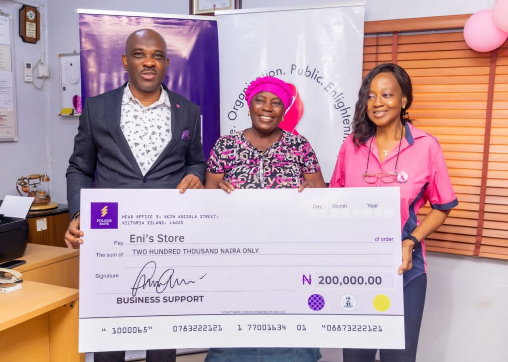 POLARIS BANK CHAMPIONS LIFELONG Empowerment for breast cancer survivors