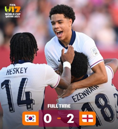 ENGLAND GRIP KNOCKOUT STAGES WITH SENSATIONAL KOREA BLITZ