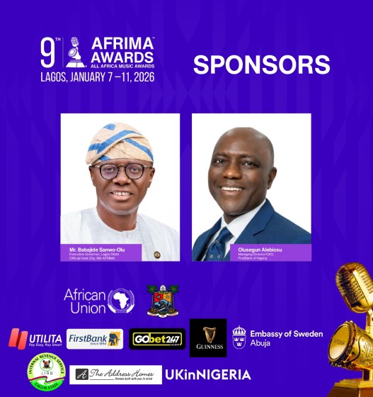 LAGOS, FirstBank, Guinness, others Lead 9th AFRIMA Sponsorship Line-Up