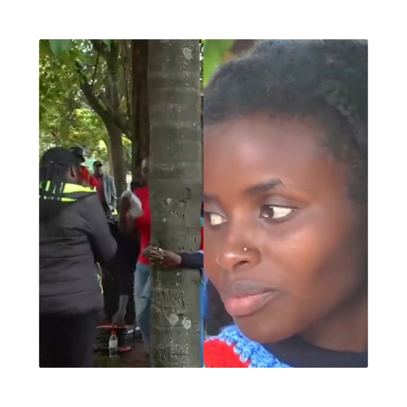 TREE-MENDOUS: Truphena of Kenya hugs tree for 72 hours to break world record