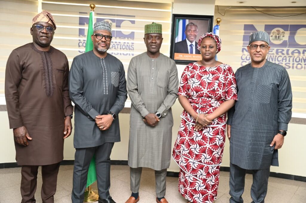 ATCON CHIEFS PAY COURTESY VISIT TO NCC