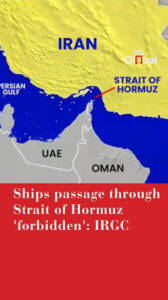 THE GULF ON FIRE: IRGC Boss Warns ‘Every Ship Will Burn’ in Hormuz Hell