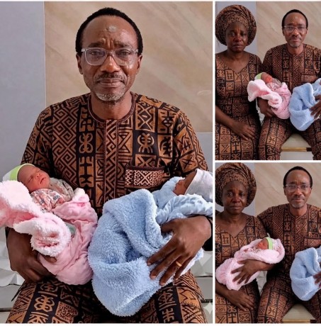 TEARS TO JOY: Devoted Husband, 60, Cried ‘Day and Night’ for 30 Years Before Miracle Twins Arrived TEARS TO JOY: Devoted Husband, 60, Cried 'Day and Night' for 30 Years Before Miracle Twins Arrived