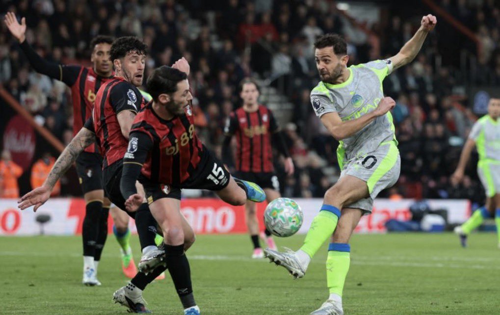 BLUE MOON DONE: Haaland rescues late point at Bournemouth but Arsenal are crowned CHER-COLLAPSE: Erling Haaland hits 90th-minute equaliser but it’s NOT enough to stop Arsenal winning the title as City falter at Vitality