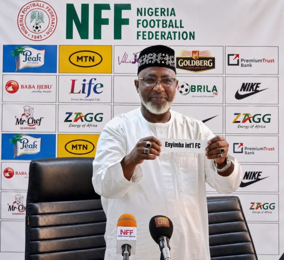 NFF unveils President Federation Cup Round of 64 fixtures; Asaba to host grand finale Dr Sanusi conducting the draw in Abuja on Friday