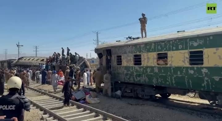 Bombing Targets Military Train in Pakistan, Killing Dozens Bombing Targets Military Train in Pakistan, Killing Dozens