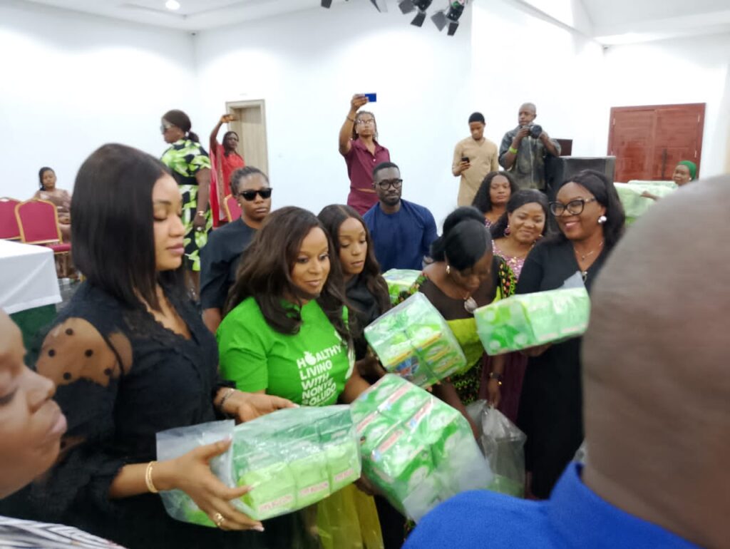 Nonye Soludo’s NGO Supports Girls’ Education with 25,000 Sanitary Pads Across 350 Schools