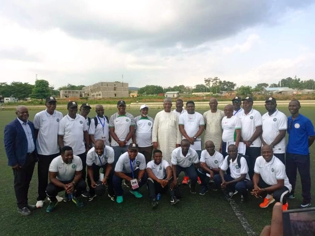 Gusau vows to decentralise coaching education as NFF closes CAF B refresher course Gusau vows to decentralise coaching education as NFF closes CAF B refresher course
