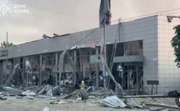Russia Unleashes Massive Missile and Drone Barrage Across Ukraine, Killing At Least 13 People Russian Barrage Rain Down Missiles and Drones on Ukrainian Cities, Killing at Least 13