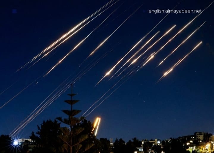 MID-EAST ON THE BRINK Iran fires ballistic missiles at Israel air base and warns US targets are next as fragile truce shatters MID-EAST ON THE BRINK Iran fires ballistic missiles at Israel air base and warns US targets are next as fragile truce shatters