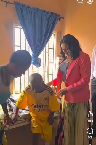 First Lady Nonye soludo Celebrates Remarkable Recovery of Abused 10-Year-Old Chiziterem