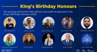 TOP OF THE COPS! Ten Met Police Heroes Honoured by King Charles in Birthday List TOP OF THE COPS! Ten Met Police Heroes Honoured by King Charles in Birthday List
