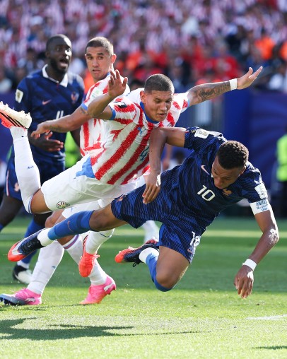 FRANCE SHOVES ASIDE PARAGUAY!