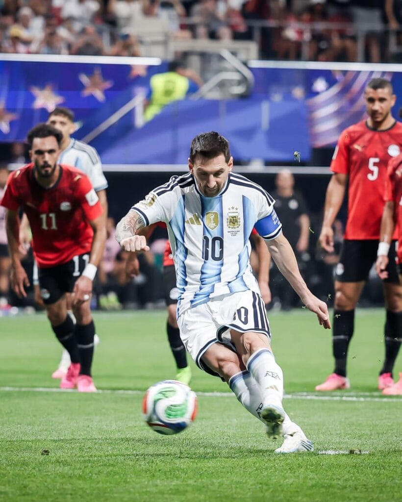 MESSI IS ALIVE! Maestro redeems penalty horror as Enzo strikes sinks Egypt in five-goal Atlanta thriller! MESSI'S ALIVE! Maestro redeems penalty horror as Enzo strikes late in five-goal Atlanta thriller!