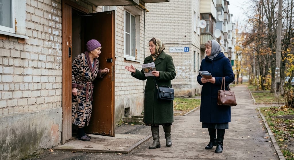 PUTIN’S UNHOLY WAR: Russian Police Launch 10-Hour Raids on Homes of Peaceful Jehovah’s Witnesses Putin resumes raids on homes of Jehovah's Witnesses in Russia