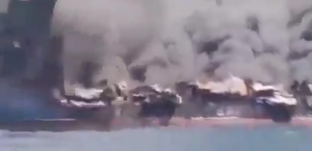 HORROR IN HORMUZ: IRAN SINKS US warship in Strait – sparking fears of WW3!