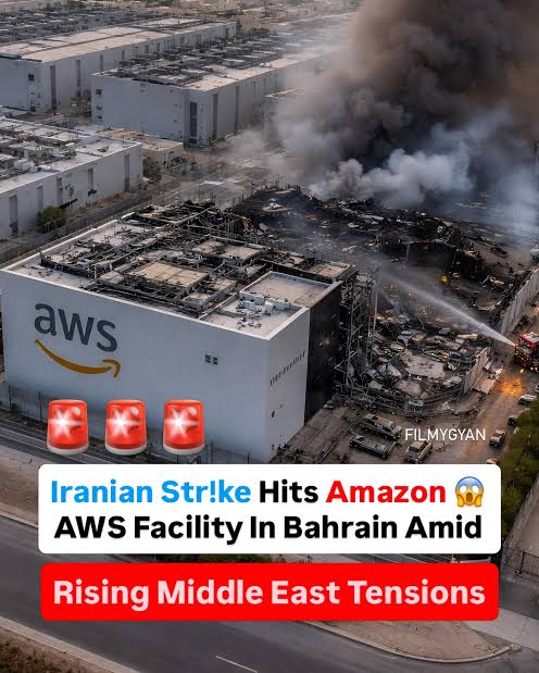 Iran Claims Missile Strike Destroyed U.S Tech Giant Amazon Data Infrastructure in Bahrain