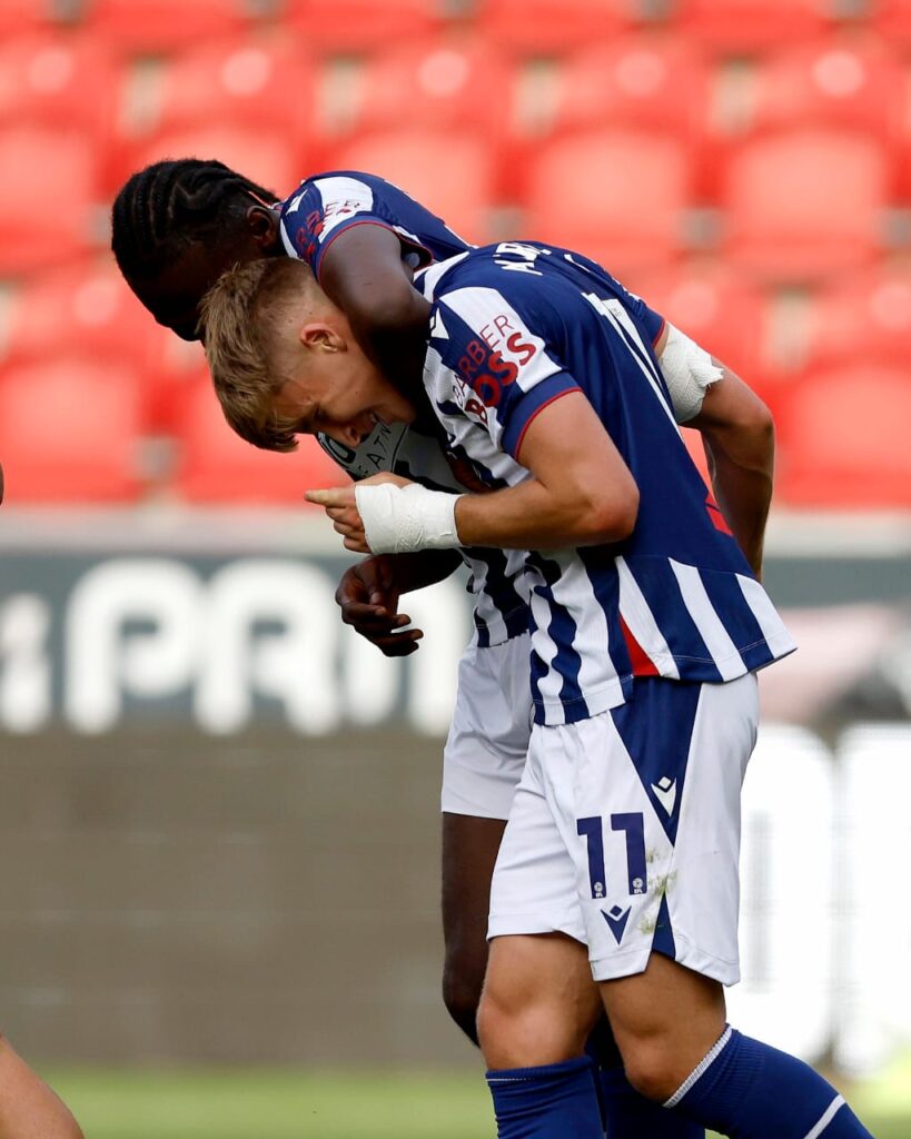 MORG THE MERRIER! Debut hero Jimmy-Jay hits BOOMING brace as West Brom run riot in four-goal EFL Cup blitz at Rotherham