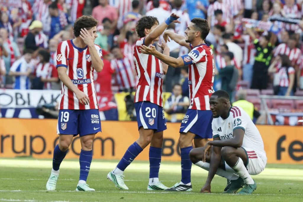 SIMEONE’S SHOCKERS! Atletico Edge Real Madrid 2-1 in Wild Derby as Warri Wolves Star Steals Madrid Thriller