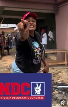 Tension Grips Benin as Suspected APC Thugs Set NDC Secretariat Ablaze in Ikpoba-Okha