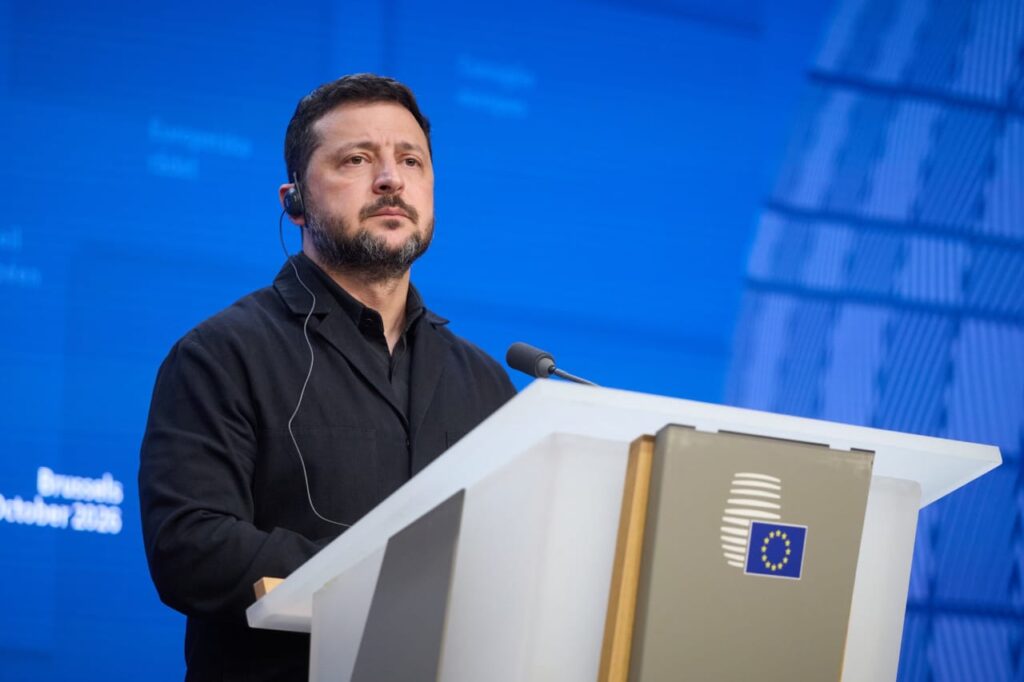 Putin Wants to Destroy Ukraine, Not Negotiate,” Zelenskyy Warns EU Leaders in Brussels